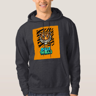 Veste À Capuche Impression de la conception du tigre