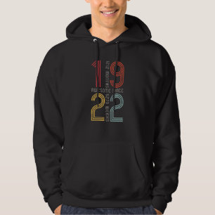 Veste À Capuche Impressionnant depuis 1922 101e anniversaire 101 a