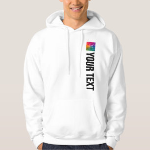 Veste À Capuche Imprimante double face Mens Moderne Modèle élégant