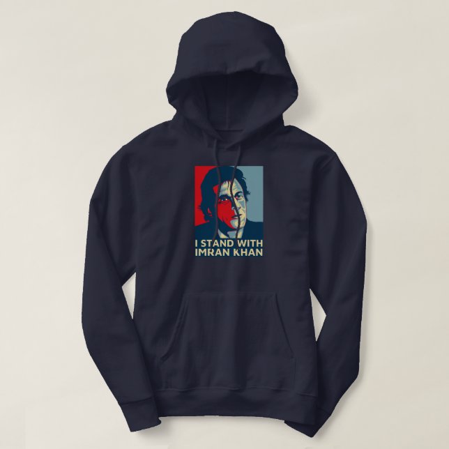 Veste À Capuche Imran Khan Parti PTI du Pakistan pour la liberté  (Design devant)