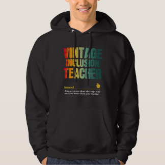 Veste À Capuche Inclusion Teacher Appreciation Week Back to School
