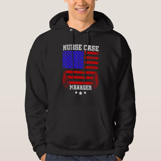 Veste À Capuche Infirmière Coque Gestionnaire Gestion des Rn 3 (Devant)