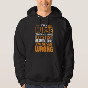 Veste À Capuche Infirmières Corona - Infirmière n'a jamais tort