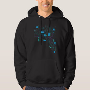 Veste À Capuche Informaticien Cpu Hacker