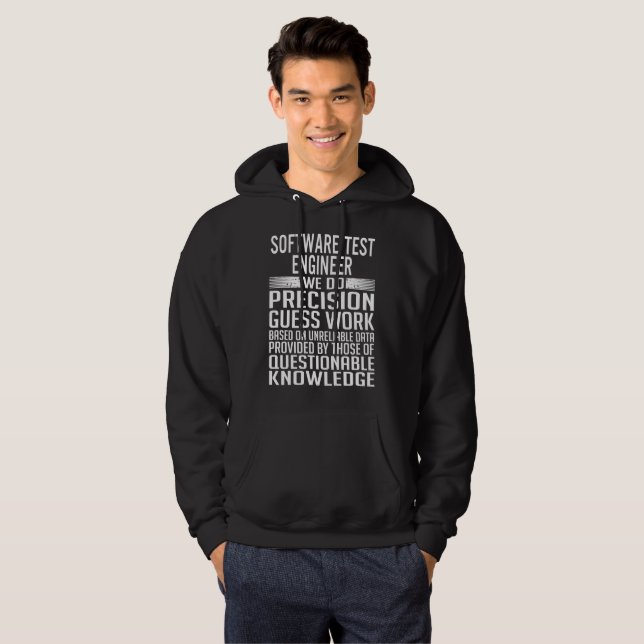 VESTE À CAPUCHE INGÉNIEUR DE CONTRÔLE DE LOGICIEL (Devant entier)