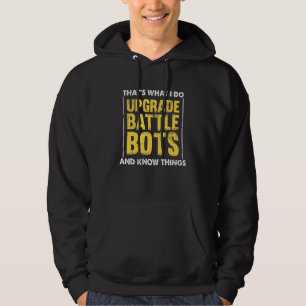 Veste À Capuche Ingénieur de robot de combat de robotique de Battl