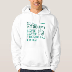 Veste À Capuche Instructions de golf