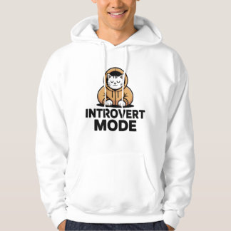 Veste À Capuche Introvert Mode Cat Hoodie