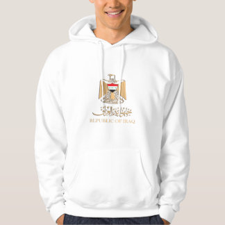 VESTE À CAPUCHE IRAQ FLAG SUR IRAQI EMBLEM