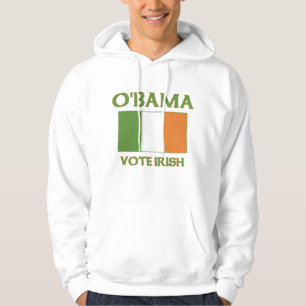 Veste À Capuche Irlandais de vote d'Obama