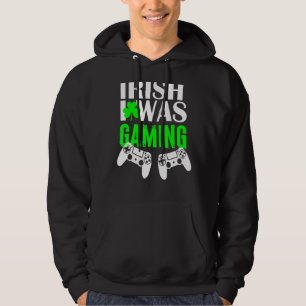 Veste À Capuche Irlandais Je Jouais Jour de la Saint Patrick De Je