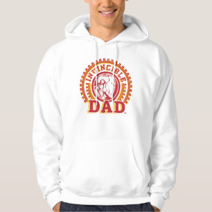 Veste À Capuche Iron Man Logo Papa Invincible
