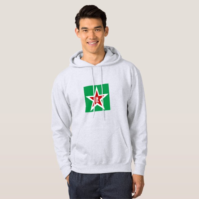 VESTE À CAPUCHE ITALIE (Devant entier)