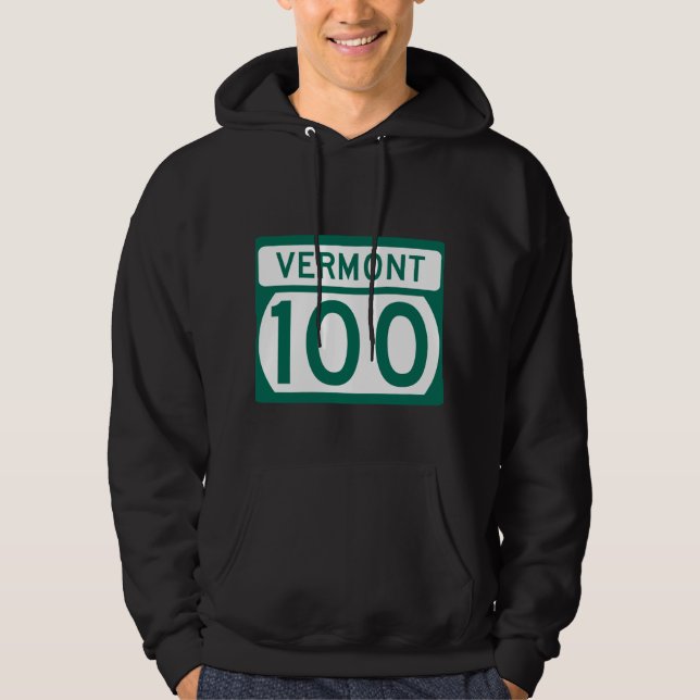 Veste À Capuche Itinéraire 100, Vermont, Etats-Unis (Devant)