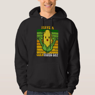 Veste À Capuche it's corn have a Corntastic day  it's Corn tee