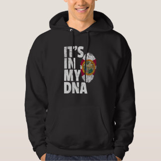 Veste À Capuche It's In My DNA Florida Fingerprint Pride Florida A
