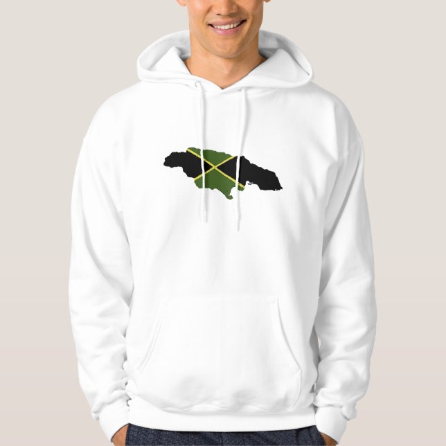 Veste À Capuche ja-drapeau-carte (Devant)