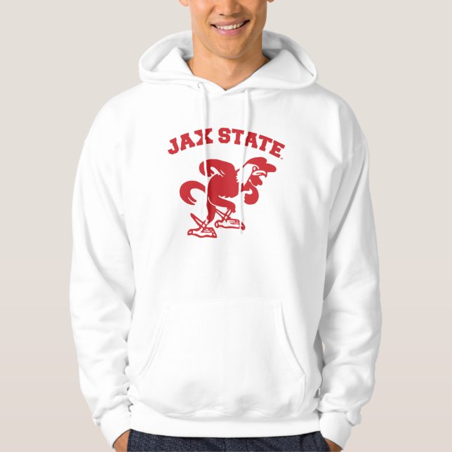 Veste À Capuche Jacksonville State University JAX State Gamecocks (Devant)