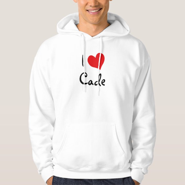 Veste À Capuche J'adore Cade (Devant)
