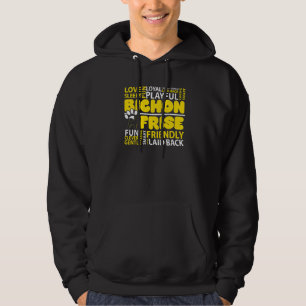 Veste À Capuche J'adore le chien Bichon Frise Éleveur de chien ch