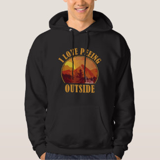 Veste À Capuche J'ADORE URINER À L'AIR LIBRE ! Drôle de fan de cam