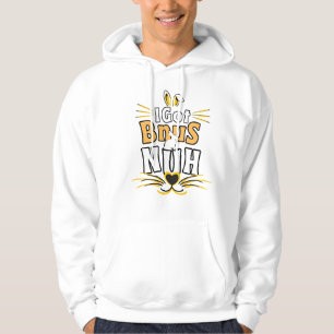Veste À Capuche J'ai des buns, Hun Lapin