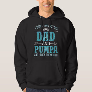 Veste À Capuche J'Ai Deux Titres King Papa Et Pumpa Et J'Ai Le Roc