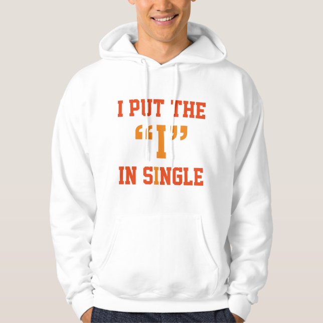 Veste À Capuche J'Ai Mis "I" En Simple (Devant)