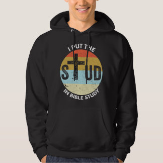 Veste À Capuche J'ai mis le clou dans l'étude de la Bible Étude de