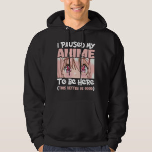 Veste À Capuche J'Ai Suspendu Mon Animation D'Être Ici Animation 