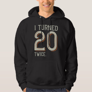 Veste À Capuche J'Ai Tourné 20 Deux Fois