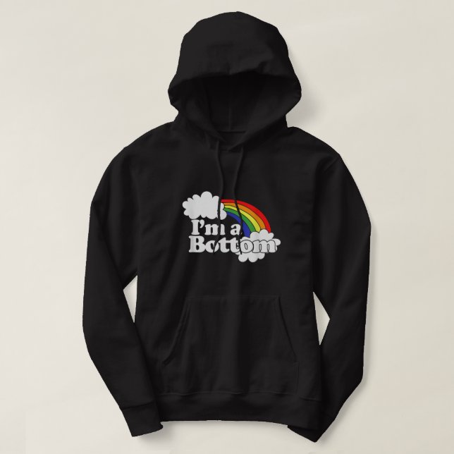 Veste À Capuche J'ai une chemise de bottom. (Design devant)