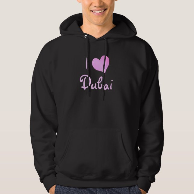 Veste À Capuche J'aime Dubaï (Devant)