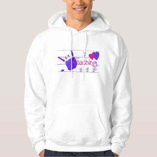 Veste À Capuche J'aime enseigner ASL - sweatshirt