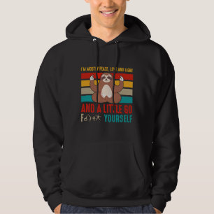 Veste À Capuche J'Aime La Paix Et Le Yoga Léger Fantaisie