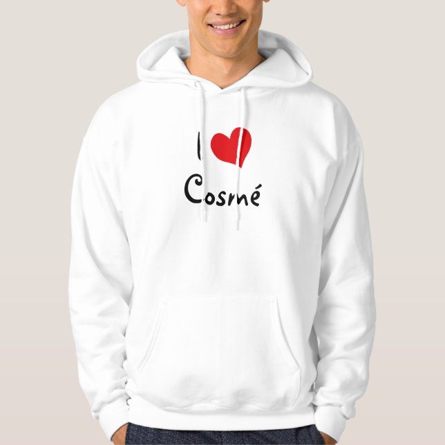 Veste À Capuche J'Aime Le Cosme (Devant)