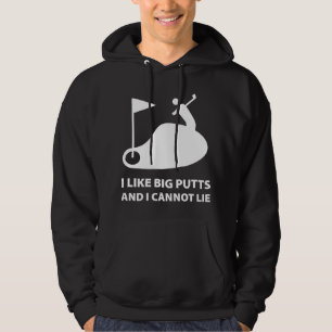 Veste À Capuche J'Aime Les Gros Puttes Et Je Ne Peux Pas Mentir