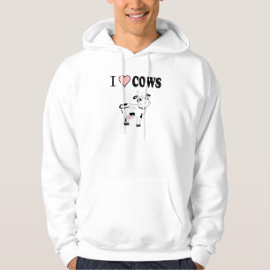 Veste À Capuche J'aime les vaches