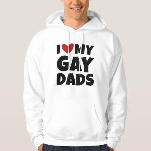 Veste À Capuche J'aime mes papas gays
