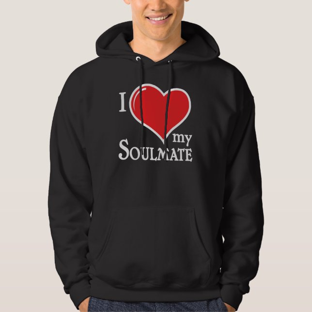 Veste À Capuche J'aime mon poulain (Devant)