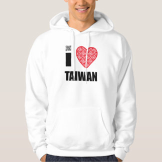 Veste À Capuche j'aime TAIWAN