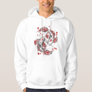 Veste À Capuche Japonais Koi Fish I Koi Carp Pond Japon Tattoo