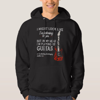 Veste À Capuche J'Aurais L'Air De T'Écouter Guitare