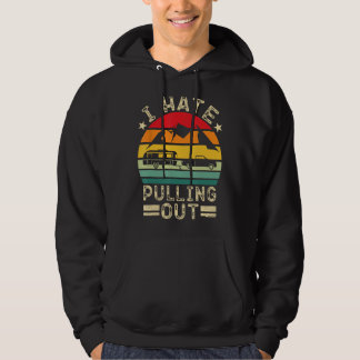 Veste À Capuche Je Déteste Sortir Rétro Bateau À Bateau Capitaine 