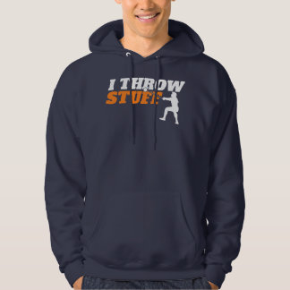 Veste À Capuche Je Jette Un Marteau De Jeu De Piste Et De Champ