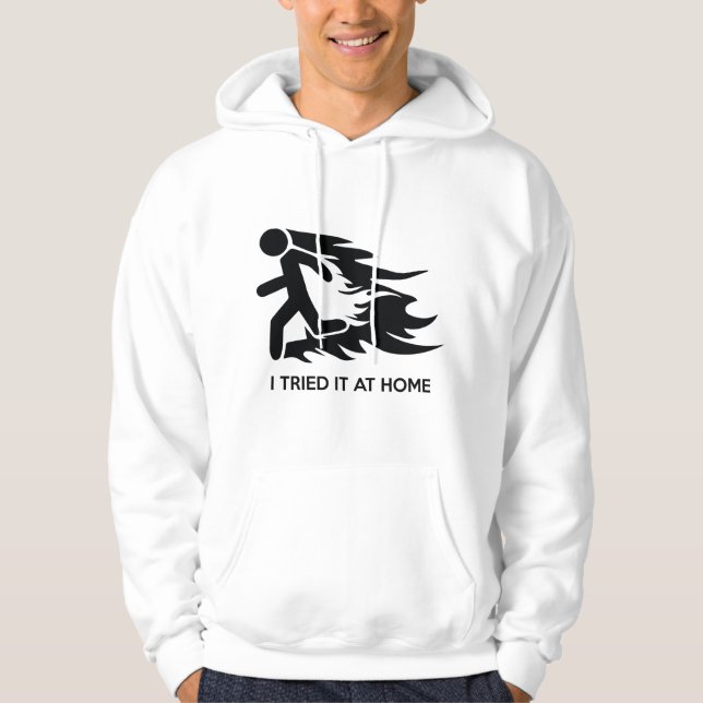Veste À Capuche Je L'Ai Essayé Chez Moi (Devant)