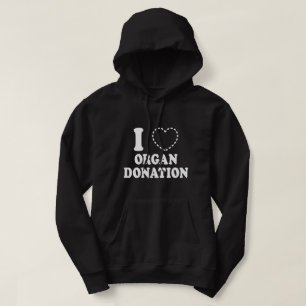 VESTE À CAPUCHE JE {MANQUE LE COEUR} DON D'ORGE