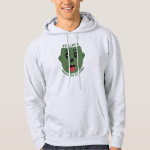 Veste À Capuche Je me sens comme un zombie sans cerveau Sweatshirt
