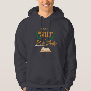 Veste À Capuche Je mets le Stud dans l'étude de la Bible