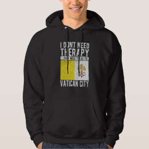 Veste À Capuche Je n'ai pas besoin de thérapie, je dois juste alle